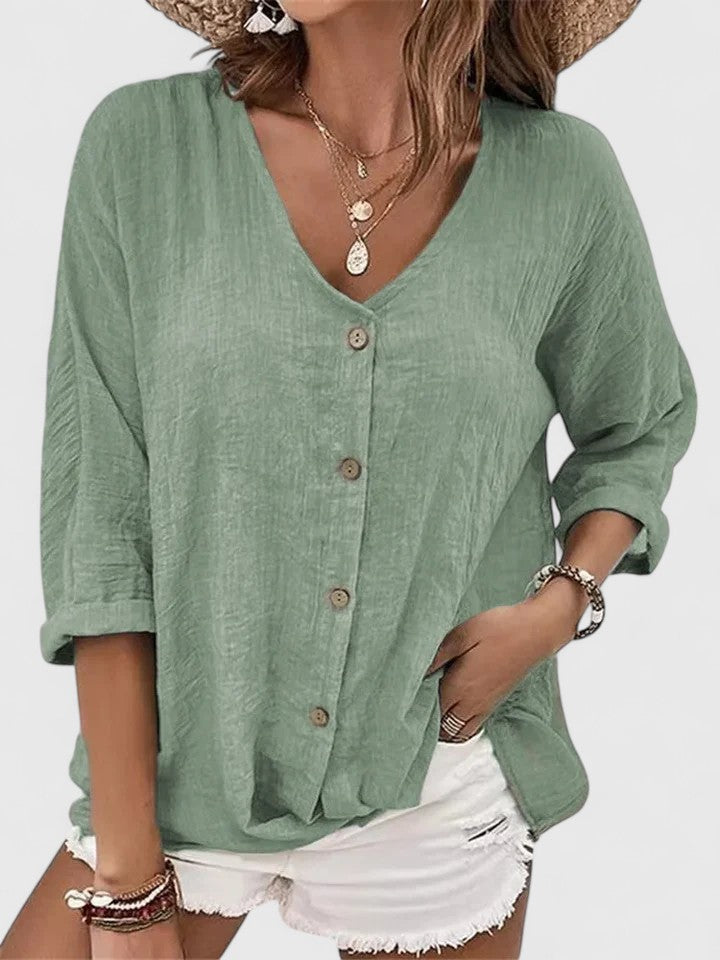 Women's Button-Front Tunic