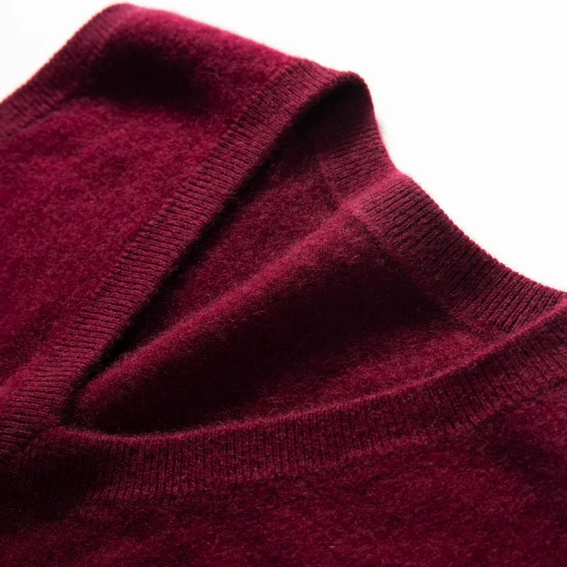 Women's Cashmere Sweater Vest - Soft Knit