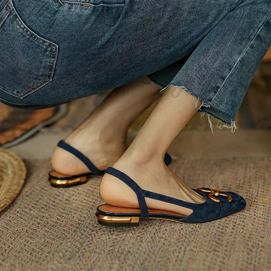 Women's Chic Ergonomic Slingback Flats