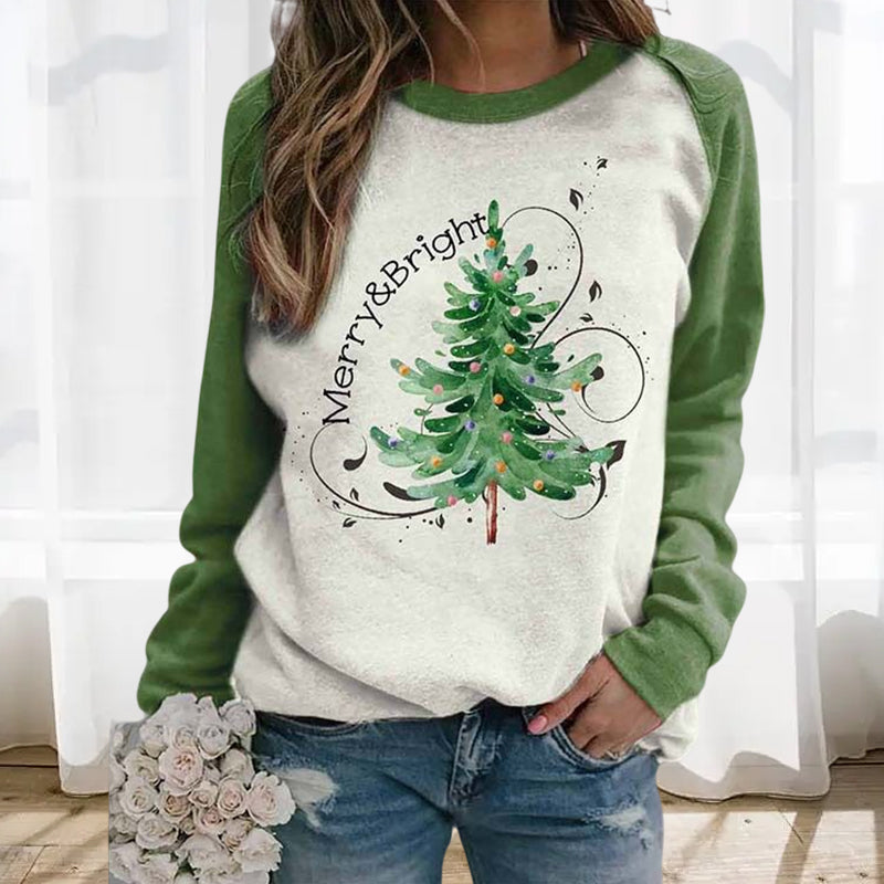 Women's Christmas Tree Sweatshirt