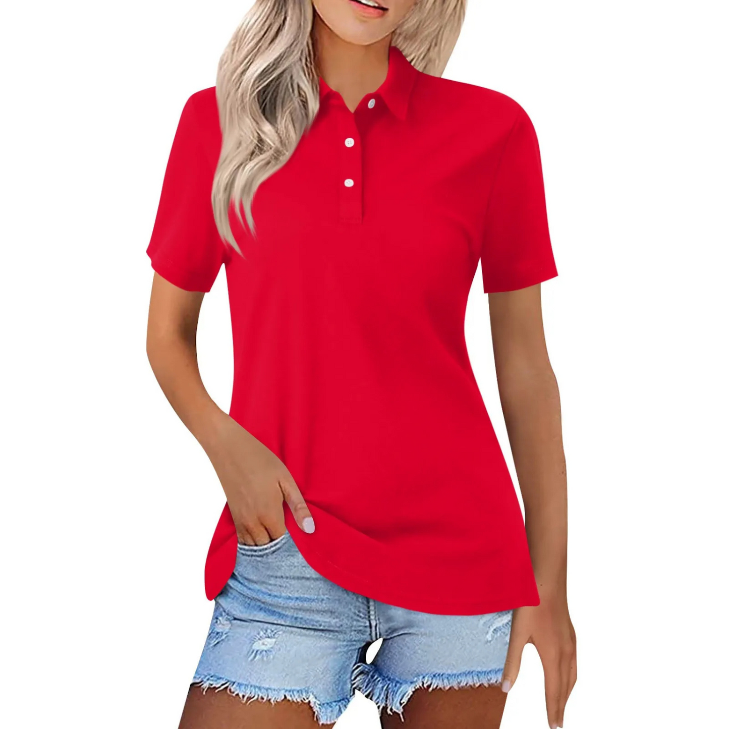 Women's Collared Polo Shirt