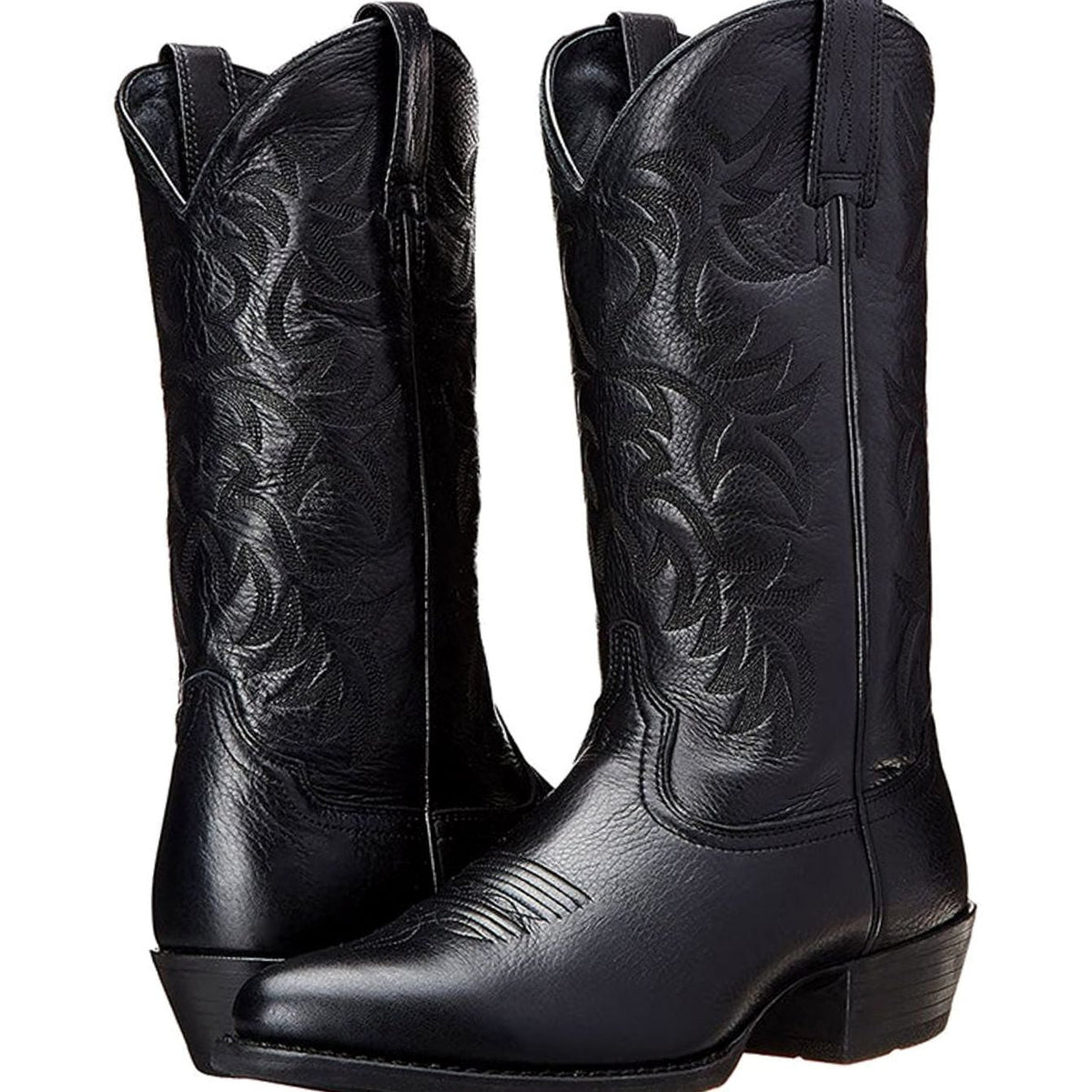Women's Embroidered Western Cowboy Mid-Calf Boots