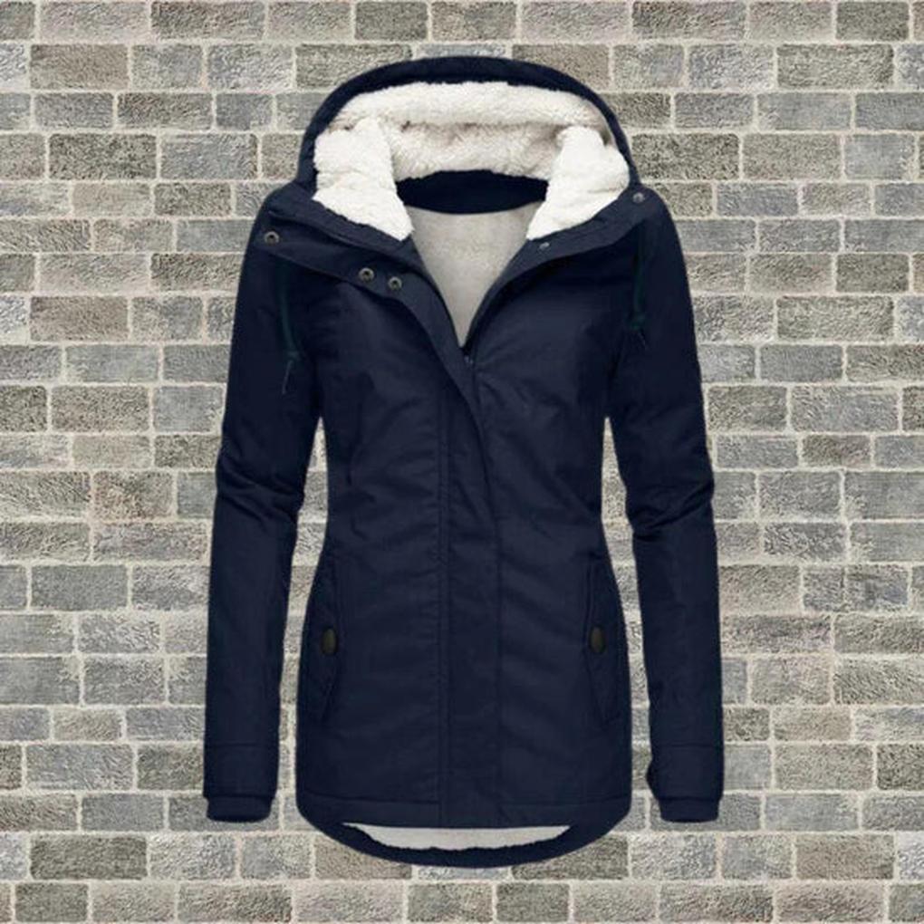 Women's Hooded Winter Jacket for Cold Days