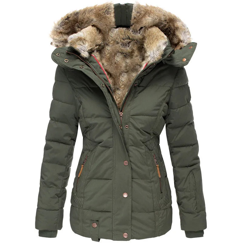 Women's Insulated Hooded Winter Jacket