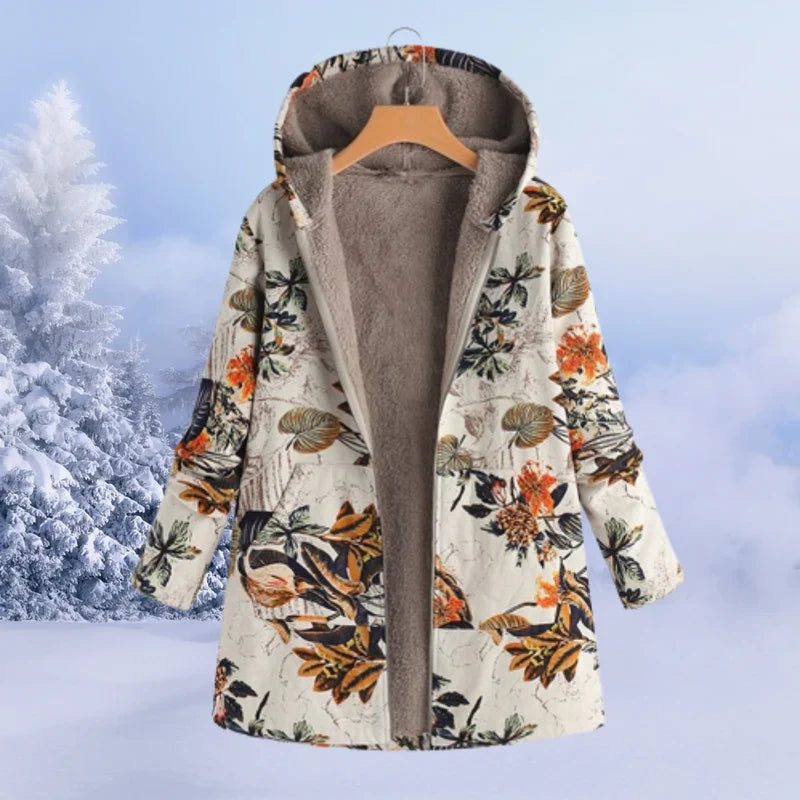 Women's Jacket – Cozy Hooded Jacket, Comfortable and Stylish for Winter