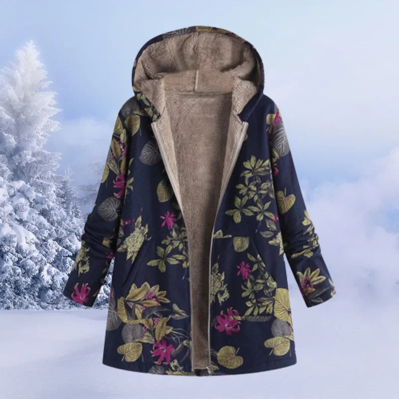 Women's Jacket – Cozy Hooded Jacket, Comfortable and Stylish for Winter