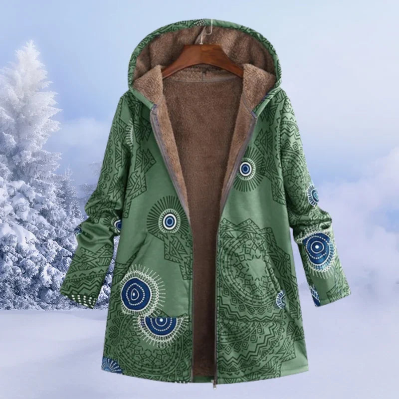 Women's Jacket – Cozy Hooded Jacket, Comfortable and Stylish for Winter