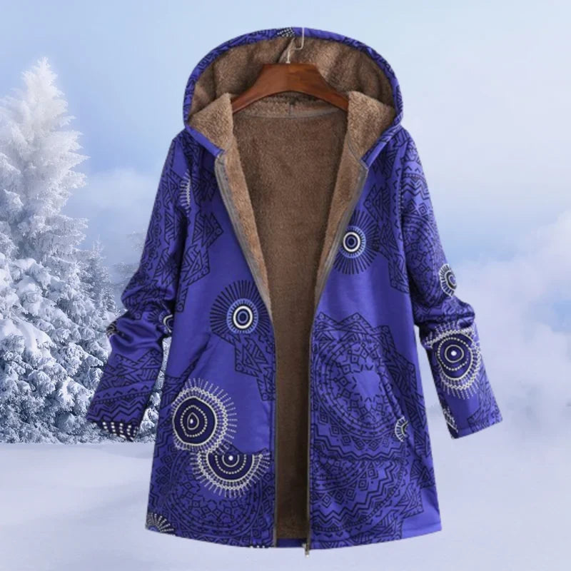 Women's Jacket – Cozy Hooded Jacket, Comfortable and Stylish for Winter