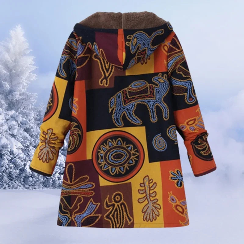 Women's Jacket – Cozy Hooded Jacket, Comfortable and Stylish for Winter