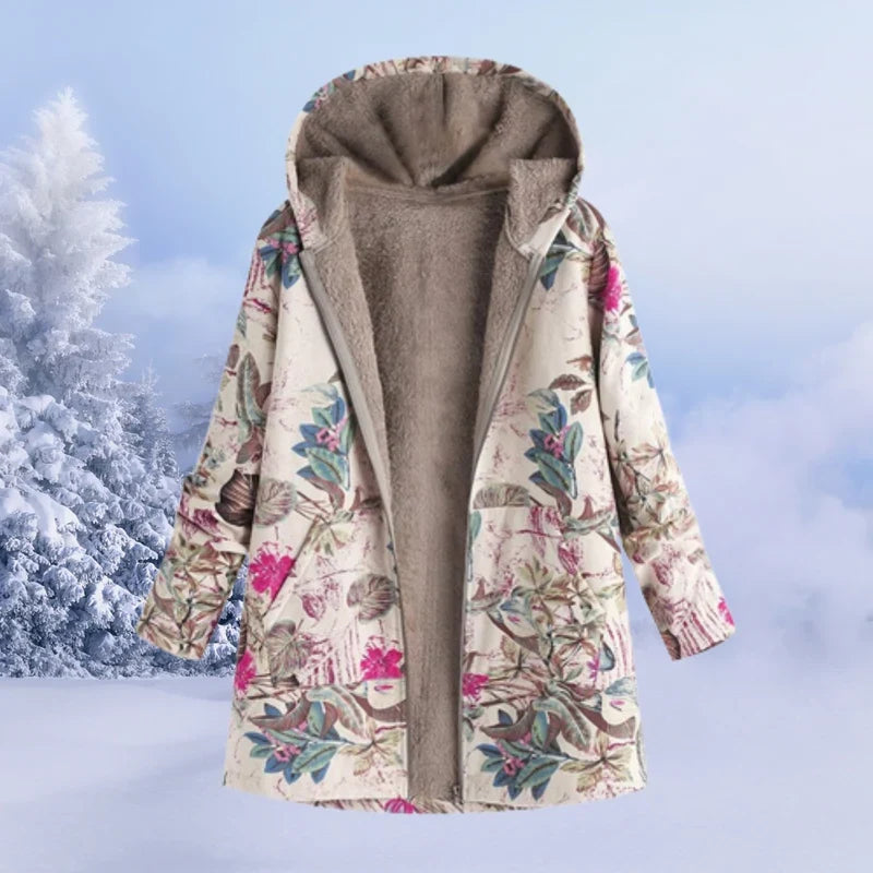 Women's Jacket – Cozy Hooded Jacket, Comfortable and Stylish for Winter