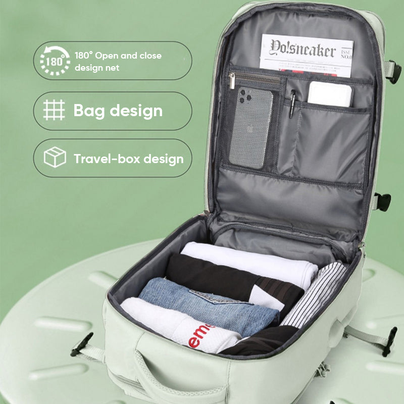 Women's Large Multifunctional Waterproof Backpack