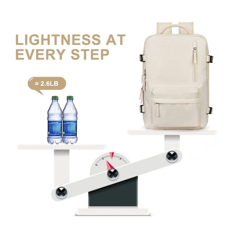Women's Large Multifunctional Waterproof Backpack