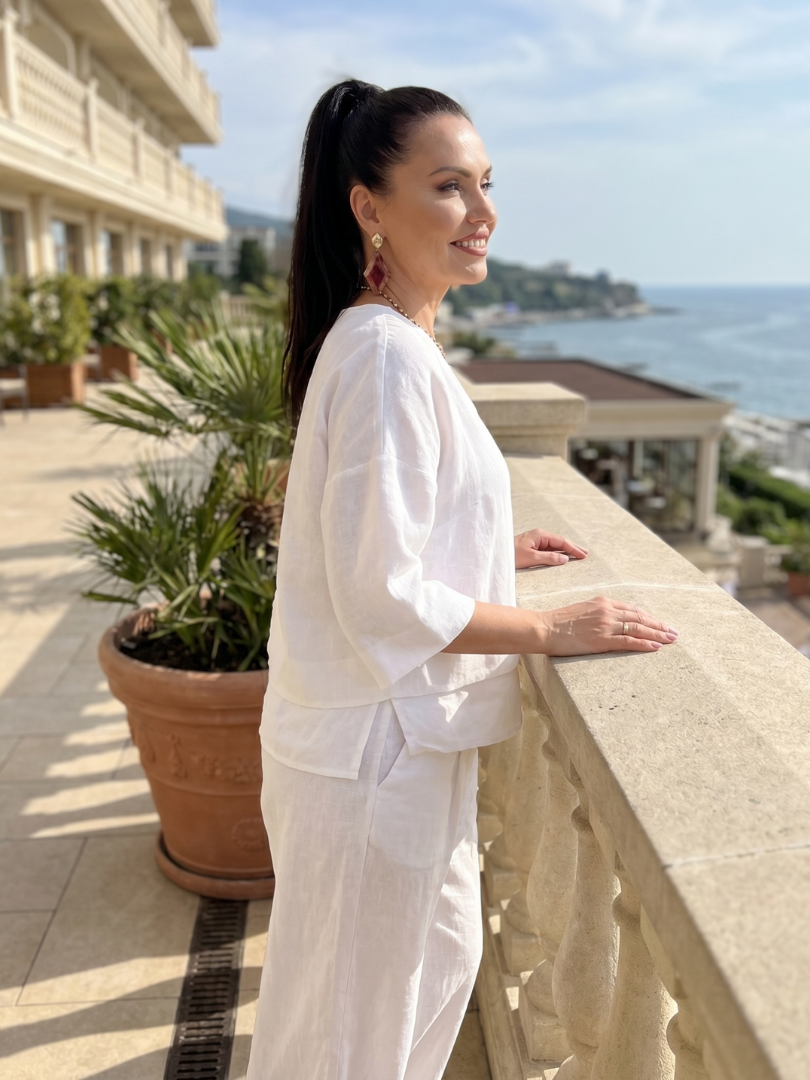 Women's Layered Palazzo Set