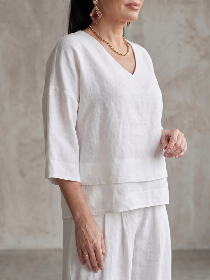 Women's Layered Palazzo Set
