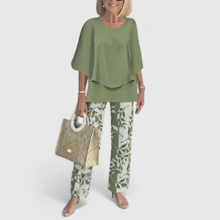 Women's Layered Tunic Set