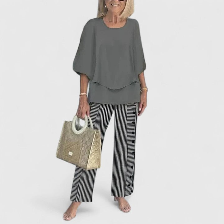 Women's Layered Tunic Set