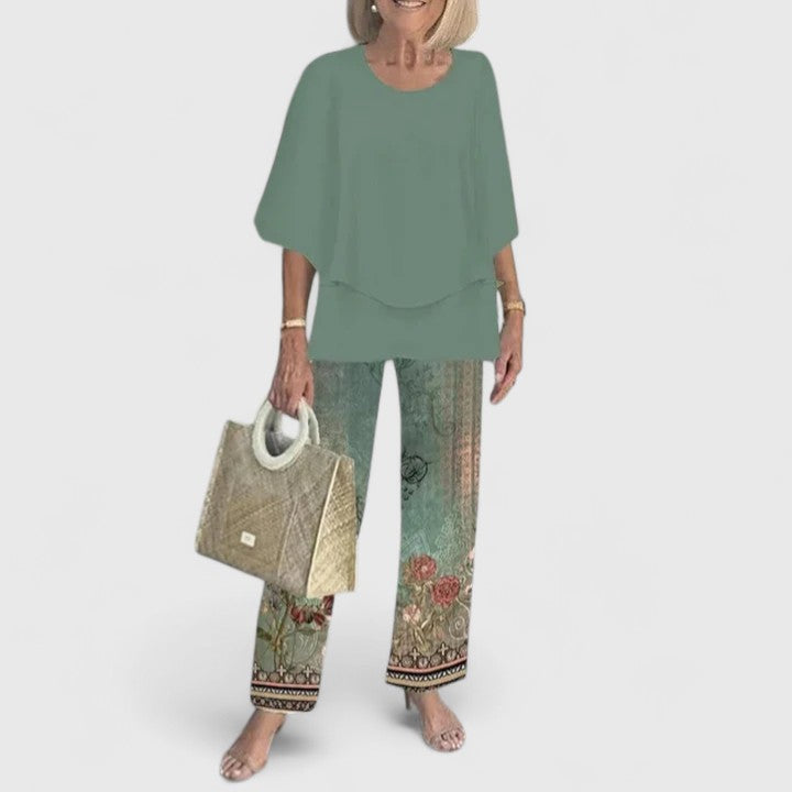 Women's Layered Tunic Set