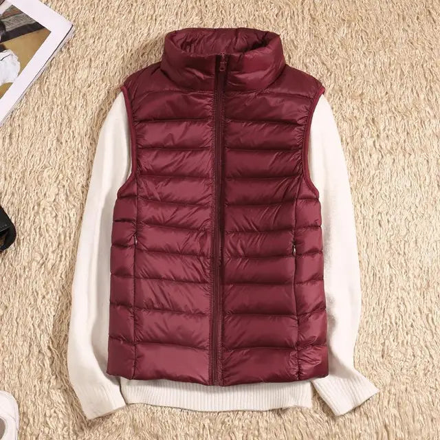 Women's Lightweight Fitted Down Vest