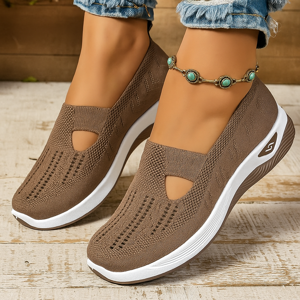Women's Orthopedic Knit Slip-On Sneakers