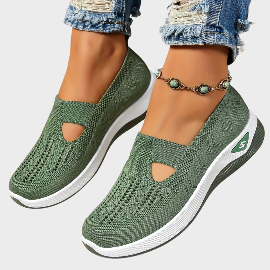Women's Orthopedic Knit Slip-On Sneakers