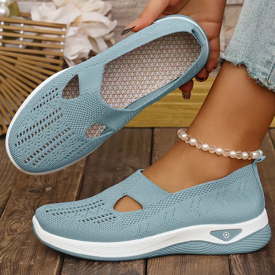 Women's Orthopedic Knit Slip-On Sneakers