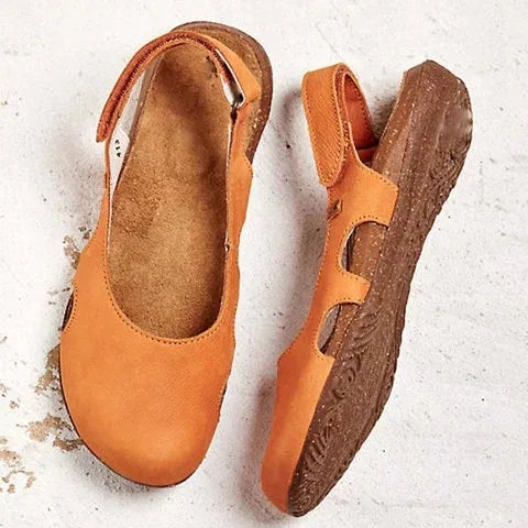Women's Orthopedic Peep-Toe Slingback Sandals