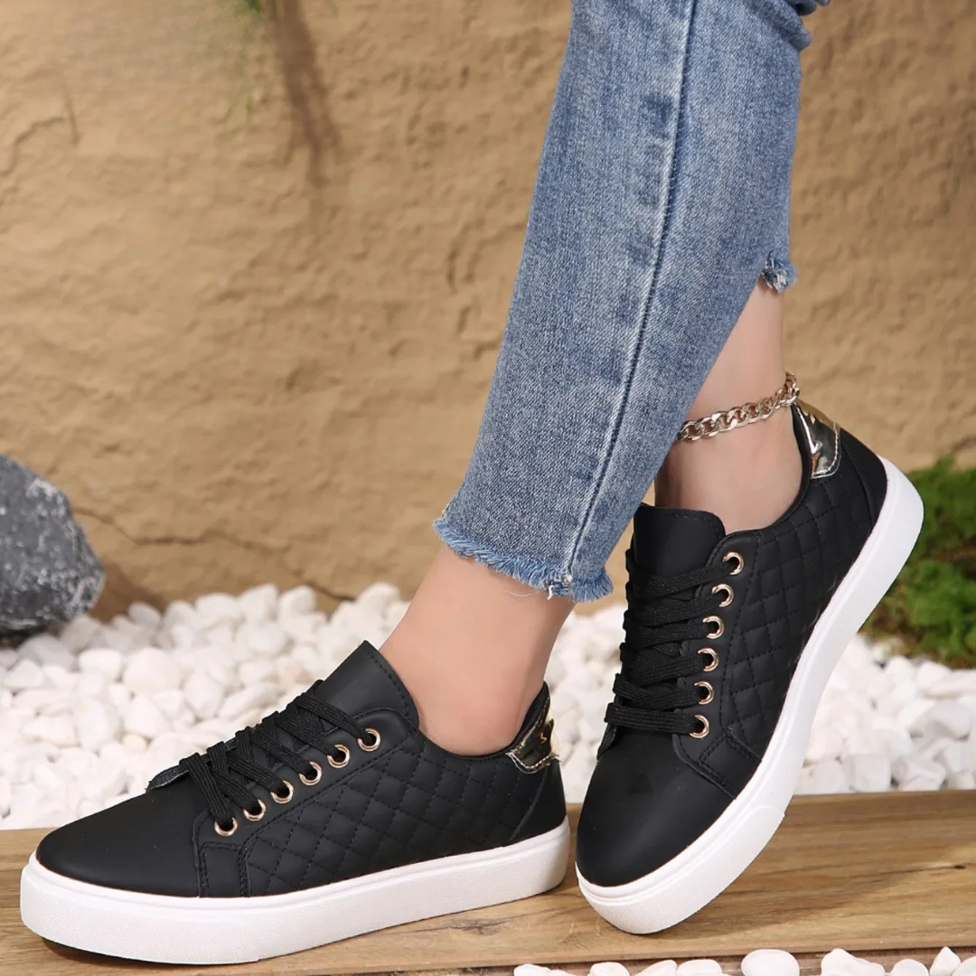 Women's Orthopedic Quilted Sneakers