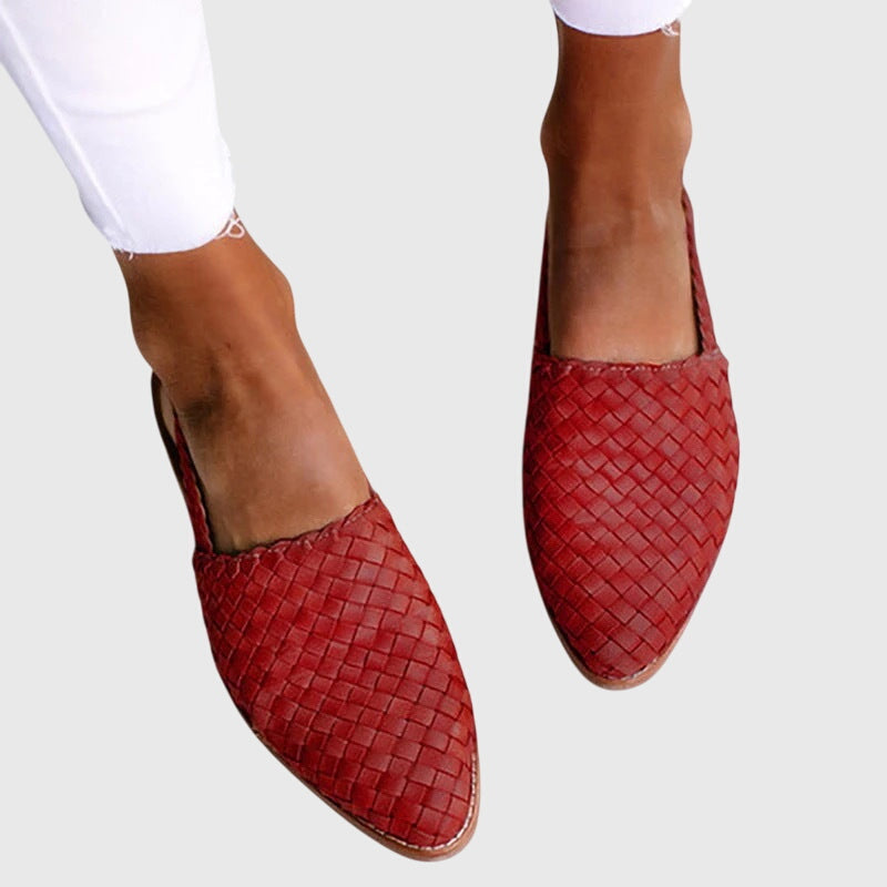 Women's Orthopedic Woven Flats