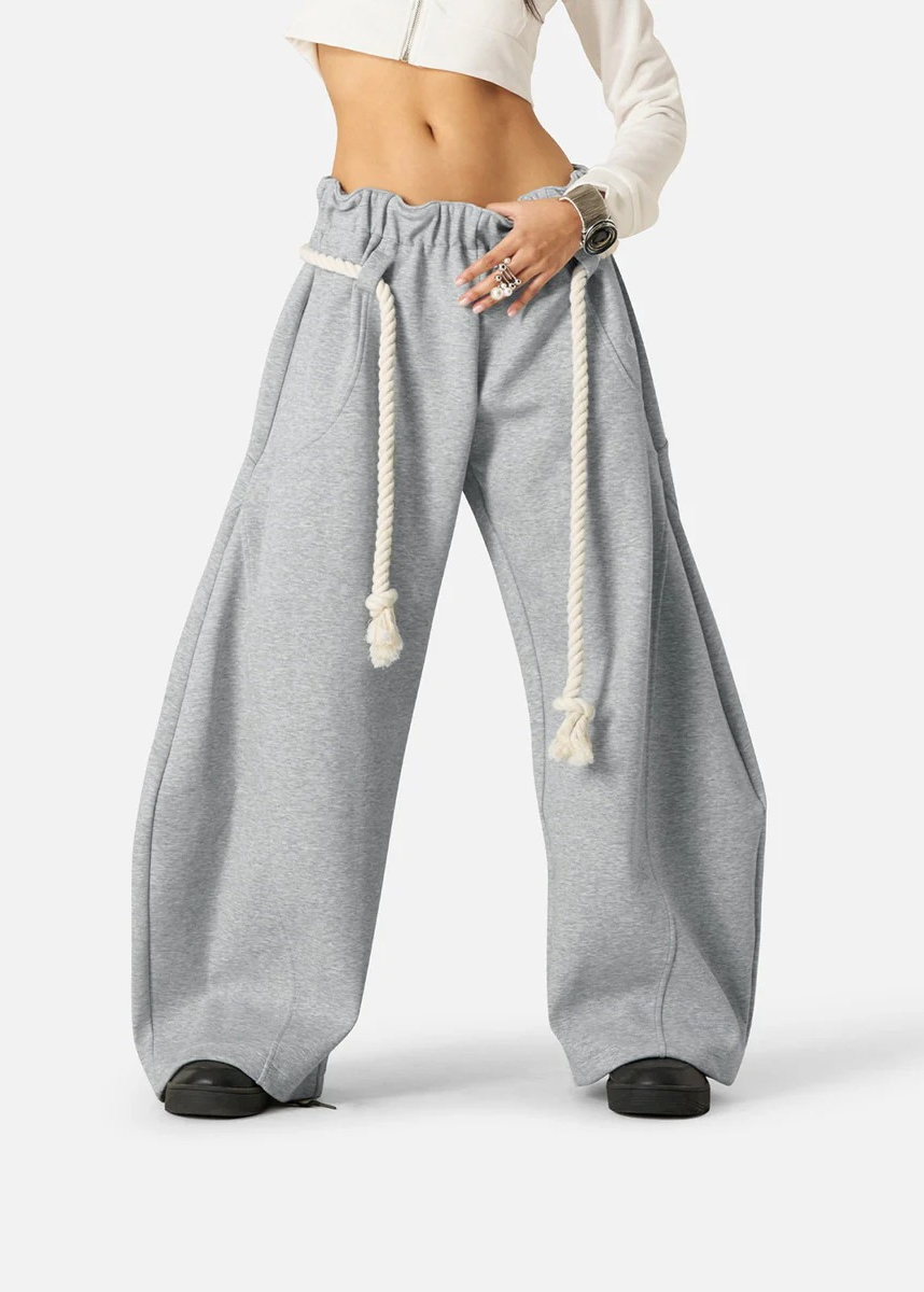 Women's Relaxed Wide-Leg Sweatpants