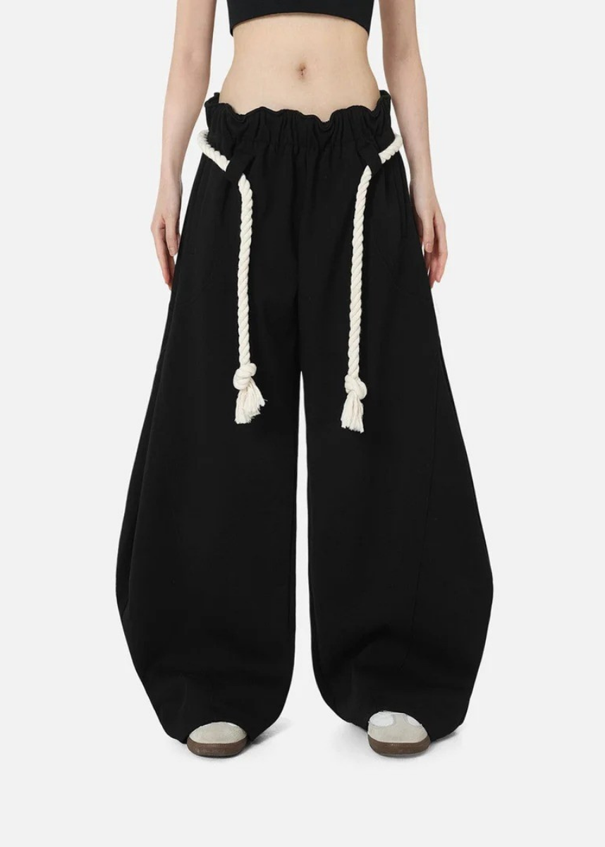 Women's Relaxed Wide-Leg Sweatpants