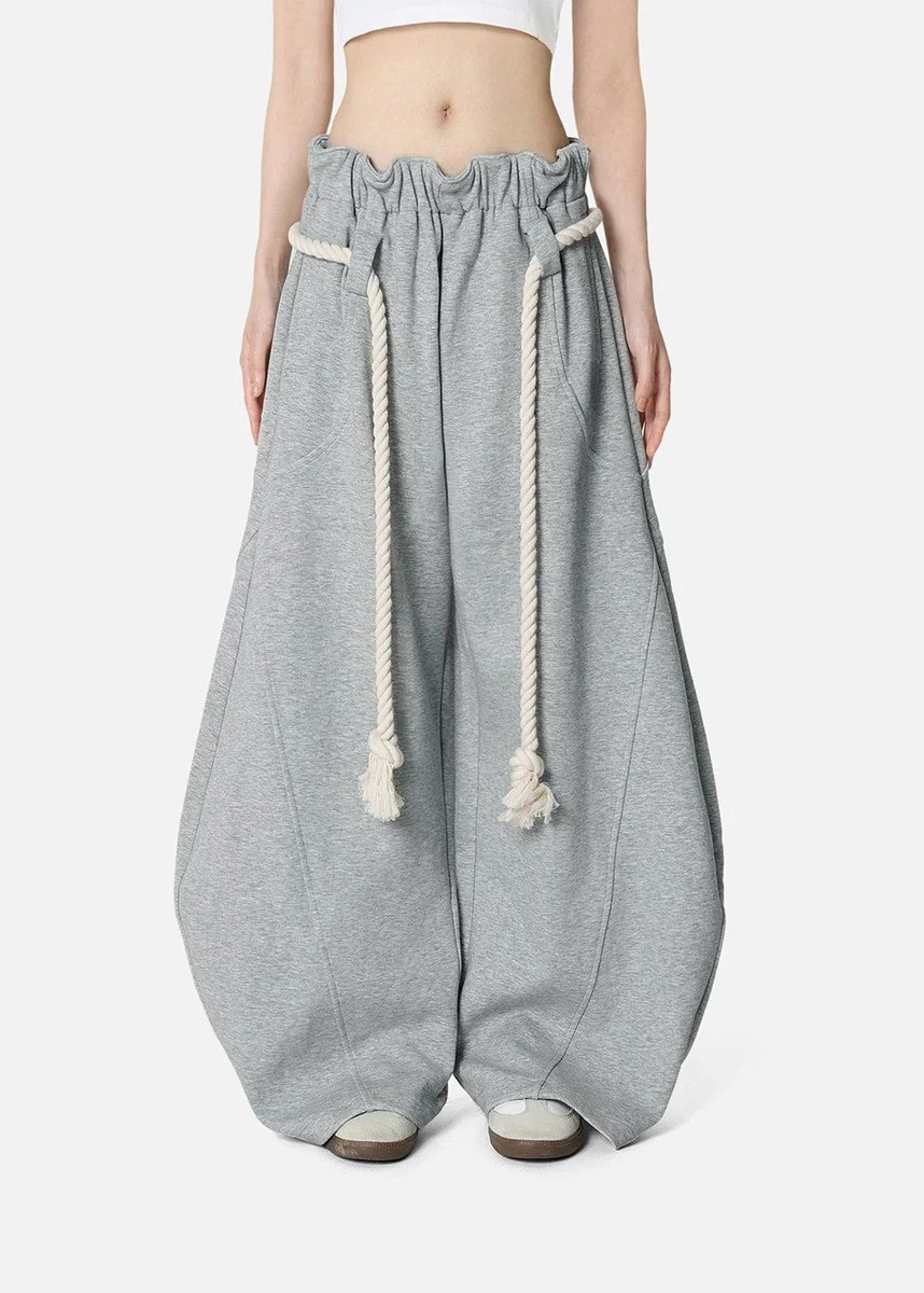 Women's Relaxed Wide-Leg Sweatpants