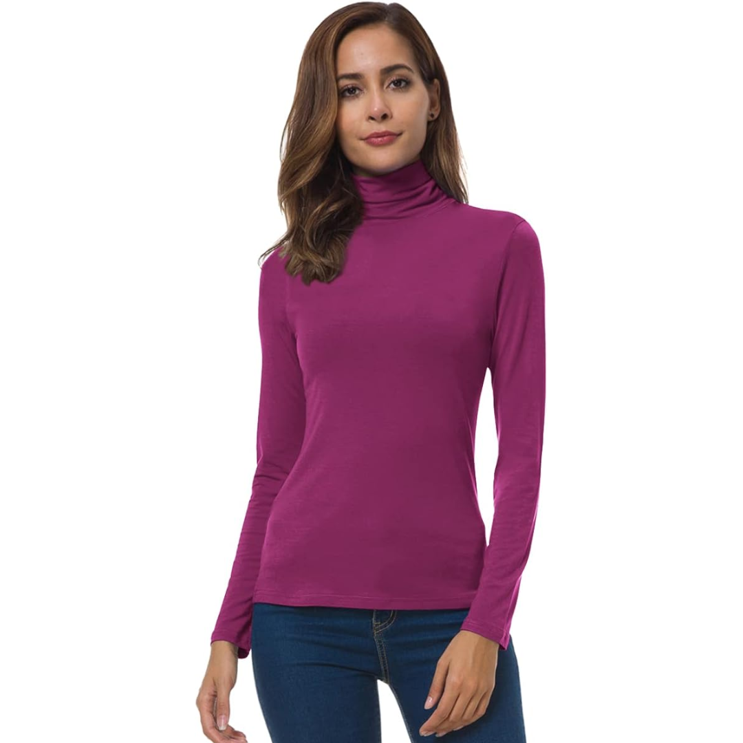 Women's Slim Fit Turtleneck