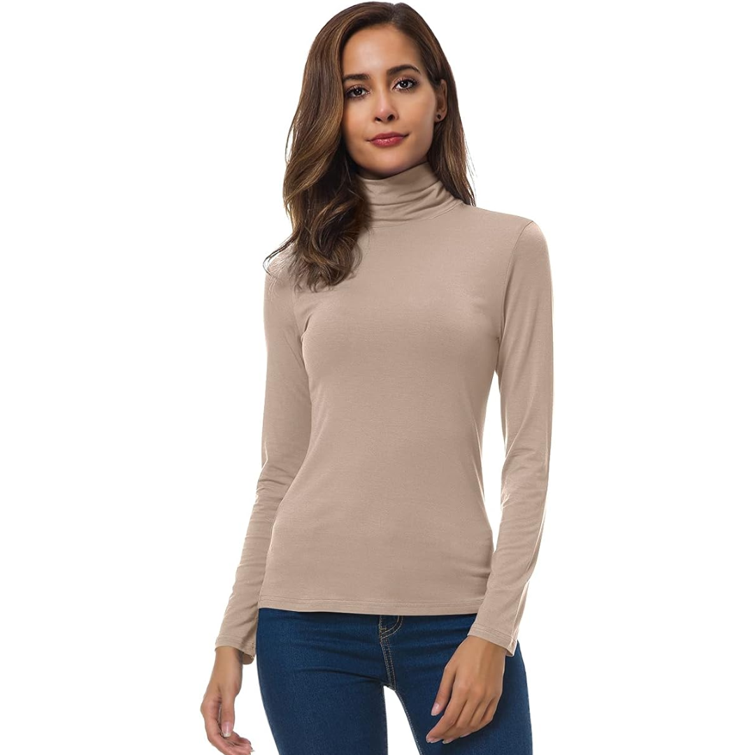 Women's Slim Fit Turtleneck