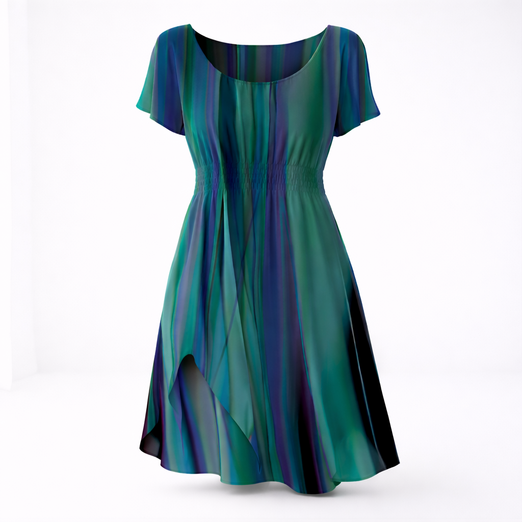 Women's Smocked Midi Dress