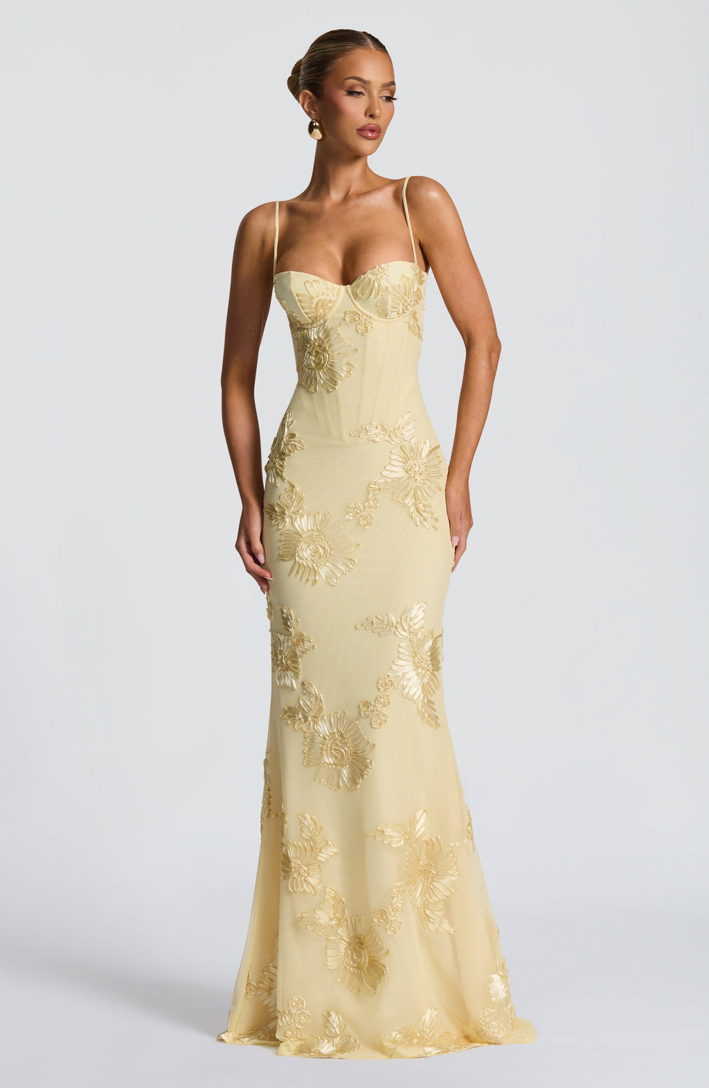 Women's Spaghetti Strap Bodycon Maxi Dress