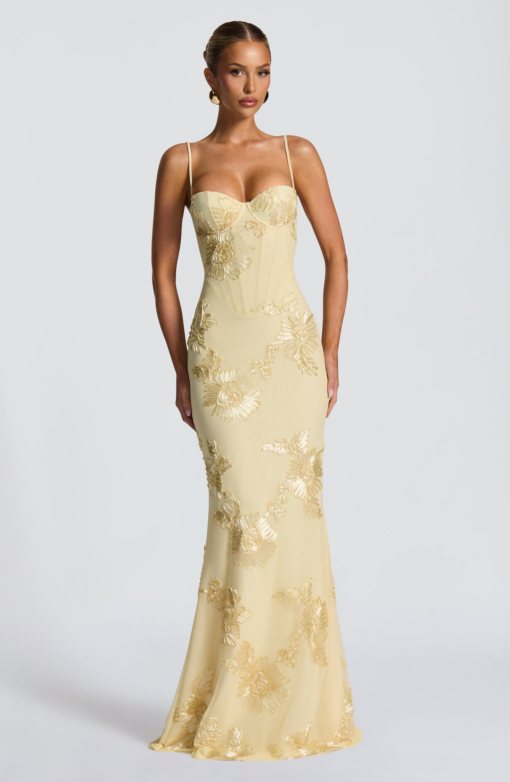 Women's Spaghetti Strap Bodycon Maxi Dress