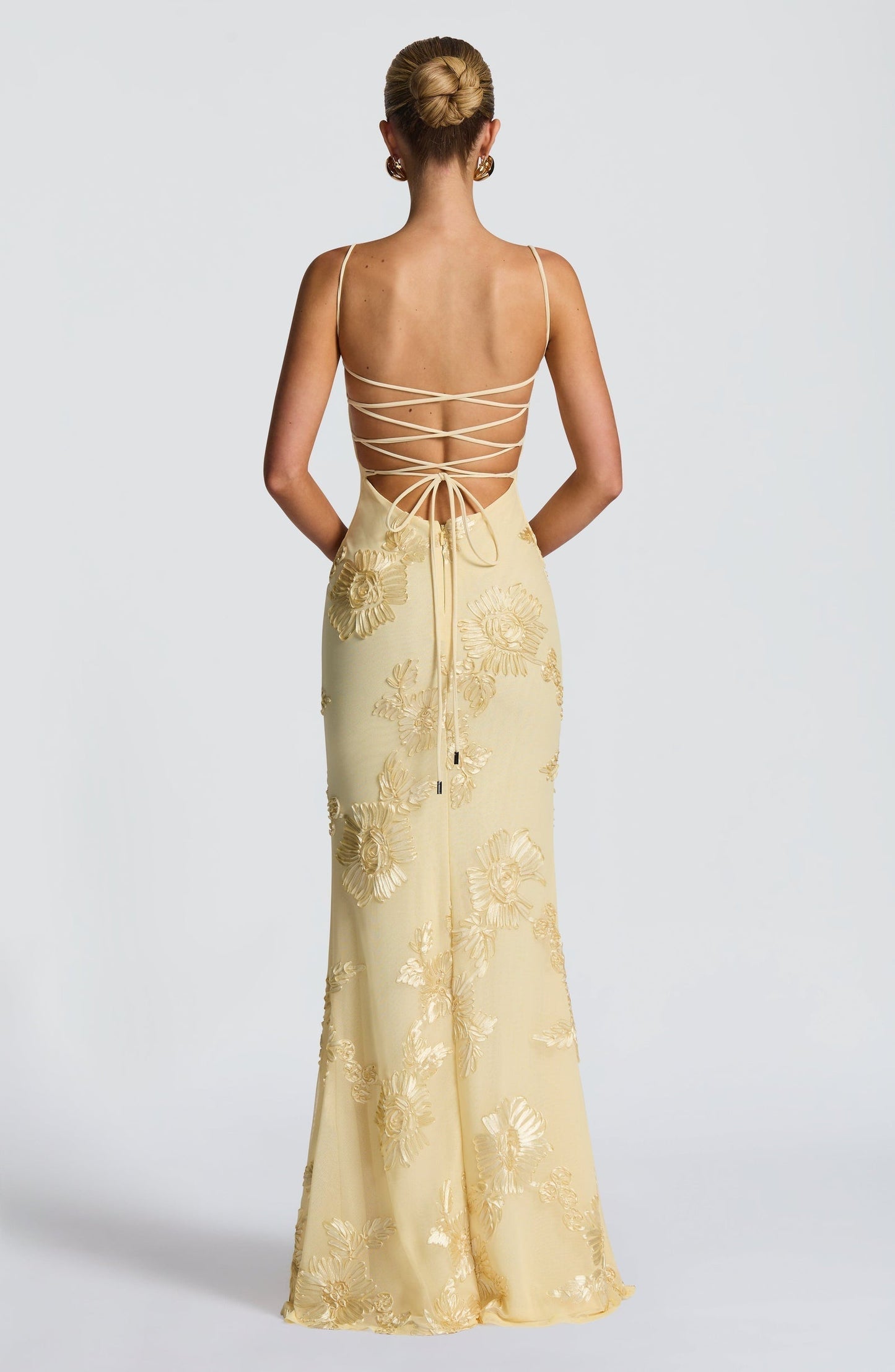 Women's Spaghetti Strap Bodycon Maxi Dress