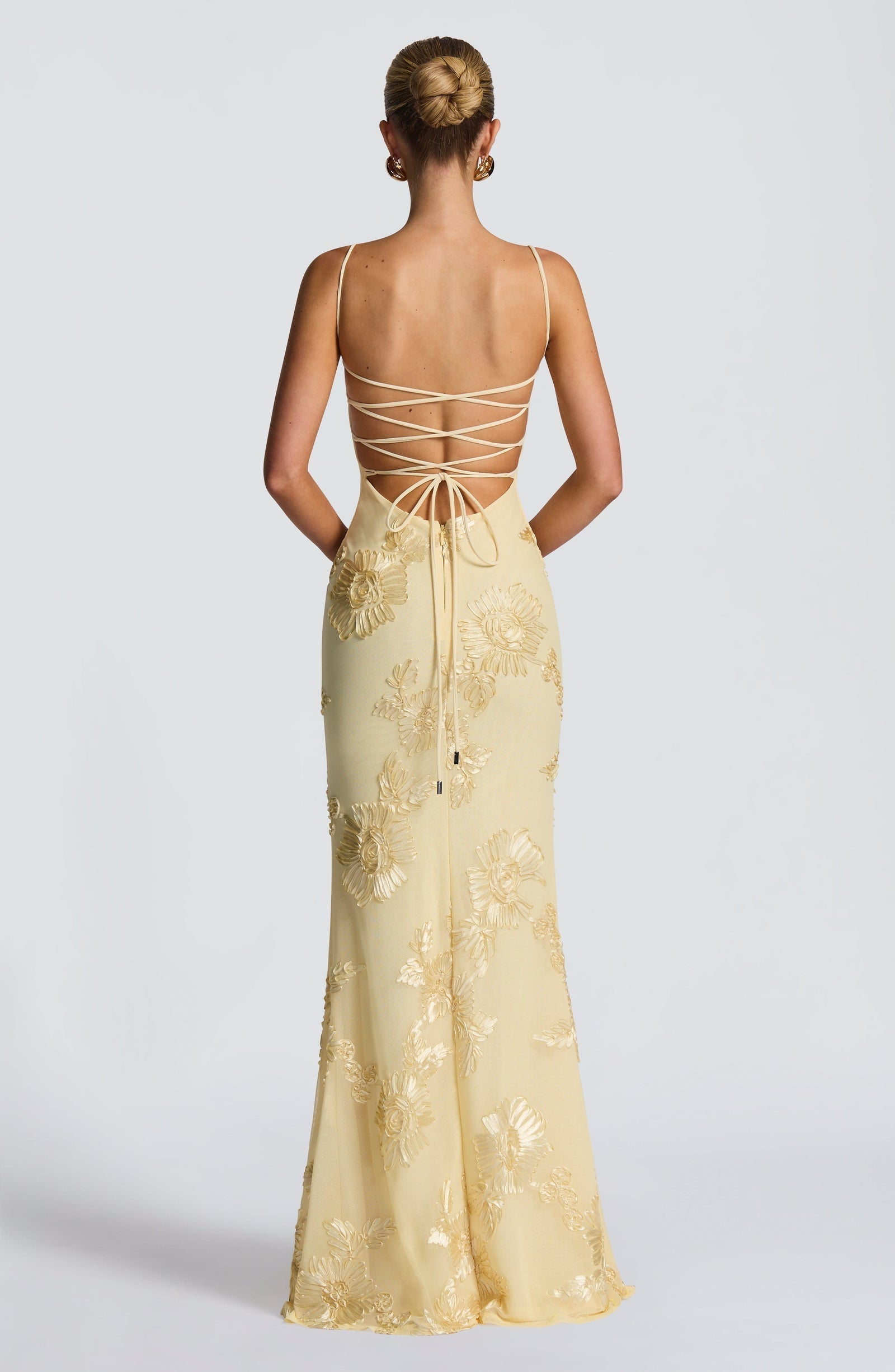 Women's Spaghetti Strap Bodycon Maxi Dress