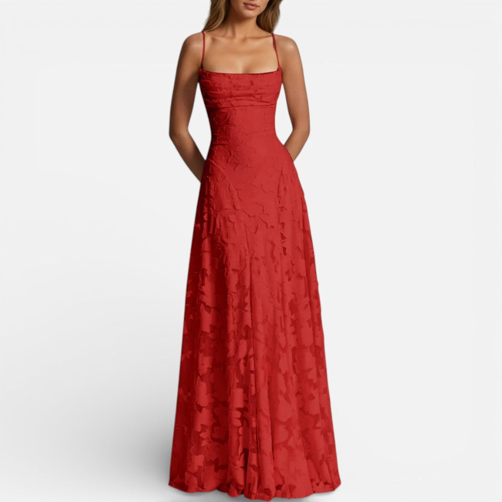 Women's Spaghetti Strap Maxi Dress