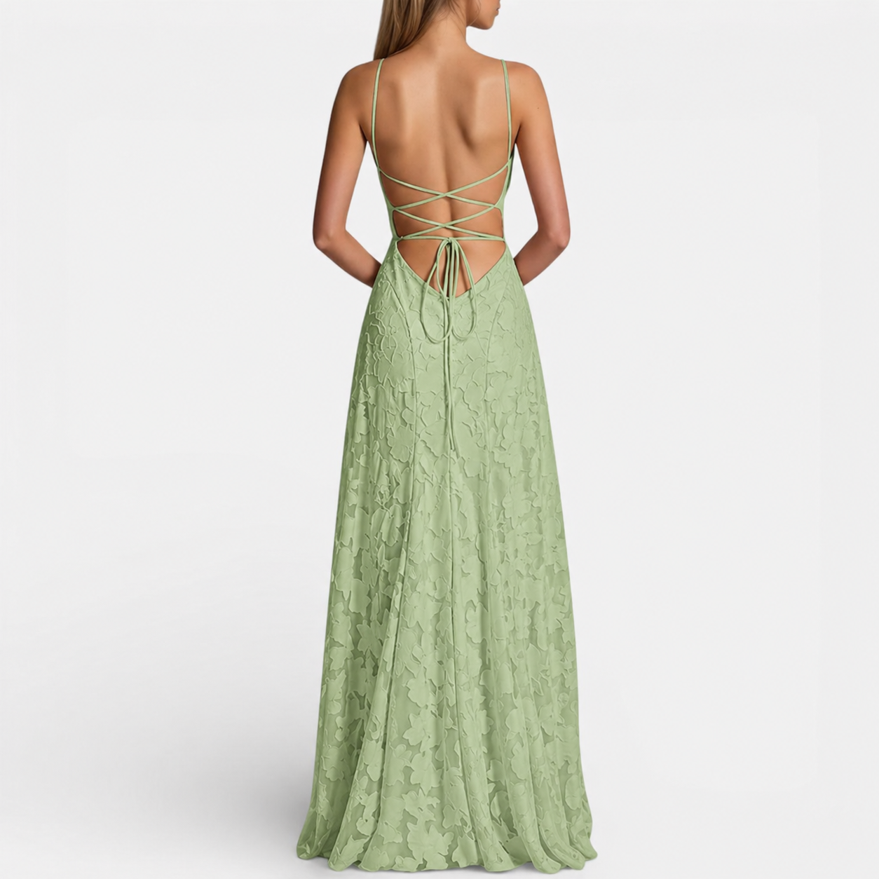 Women's Spaghetti Strap Maxi Dress