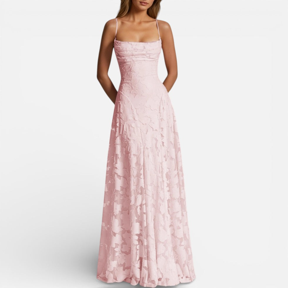Women's Spaghetti Strap Maxi Dress