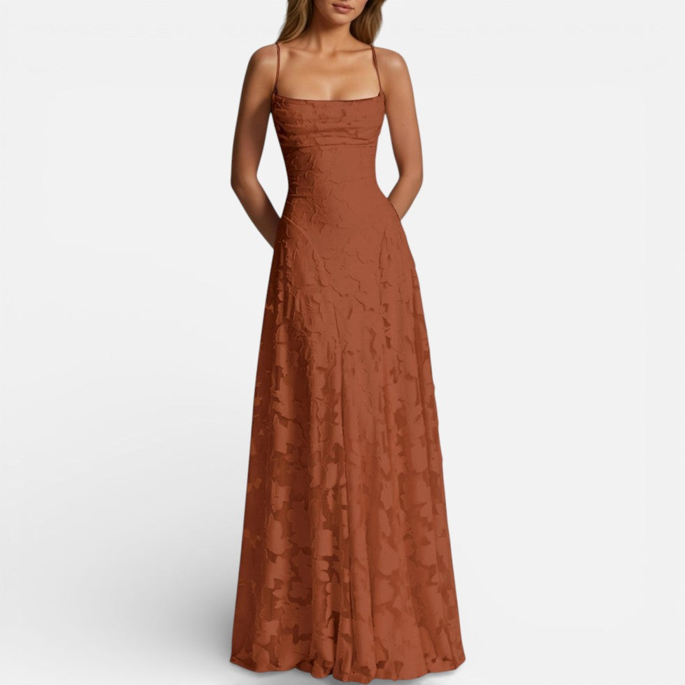 Women's Spaghetti Strap Maxi Dress