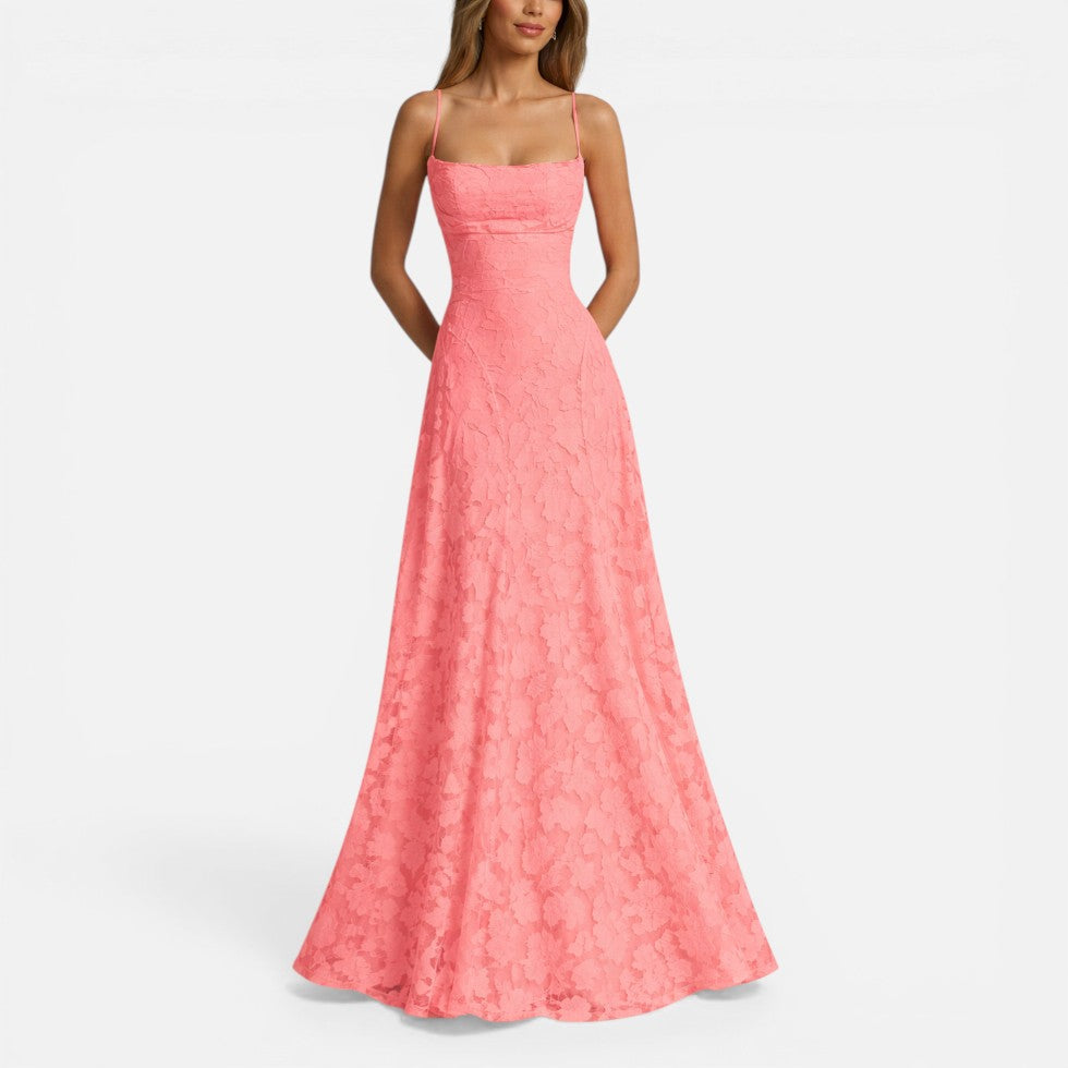 Women's Spaghetti Strap Maxi Dress