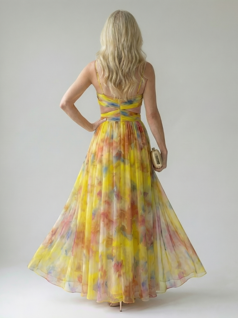 Women's Sweetheart A-line Maxi Dress
