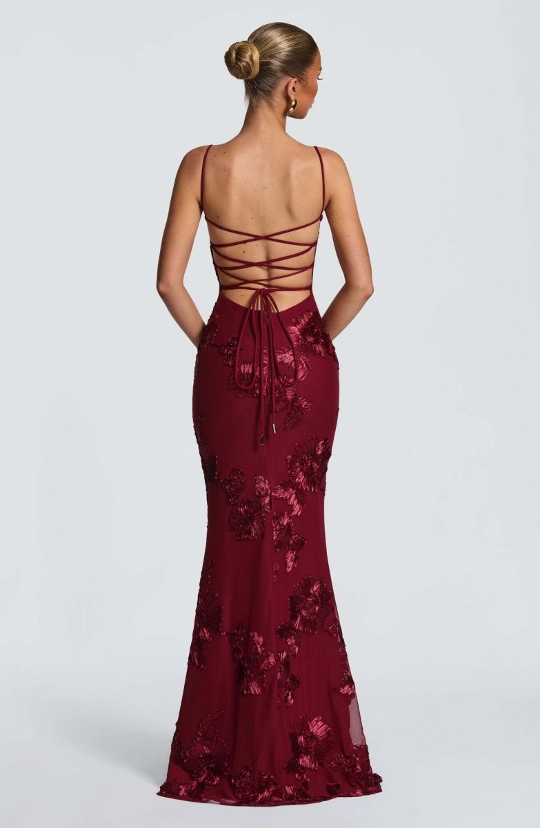 Women's Sweetheart Bodycon Maxi Dress