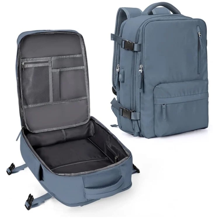 Women's Travel Backpack – Waterproof with USB & Anti-Theft