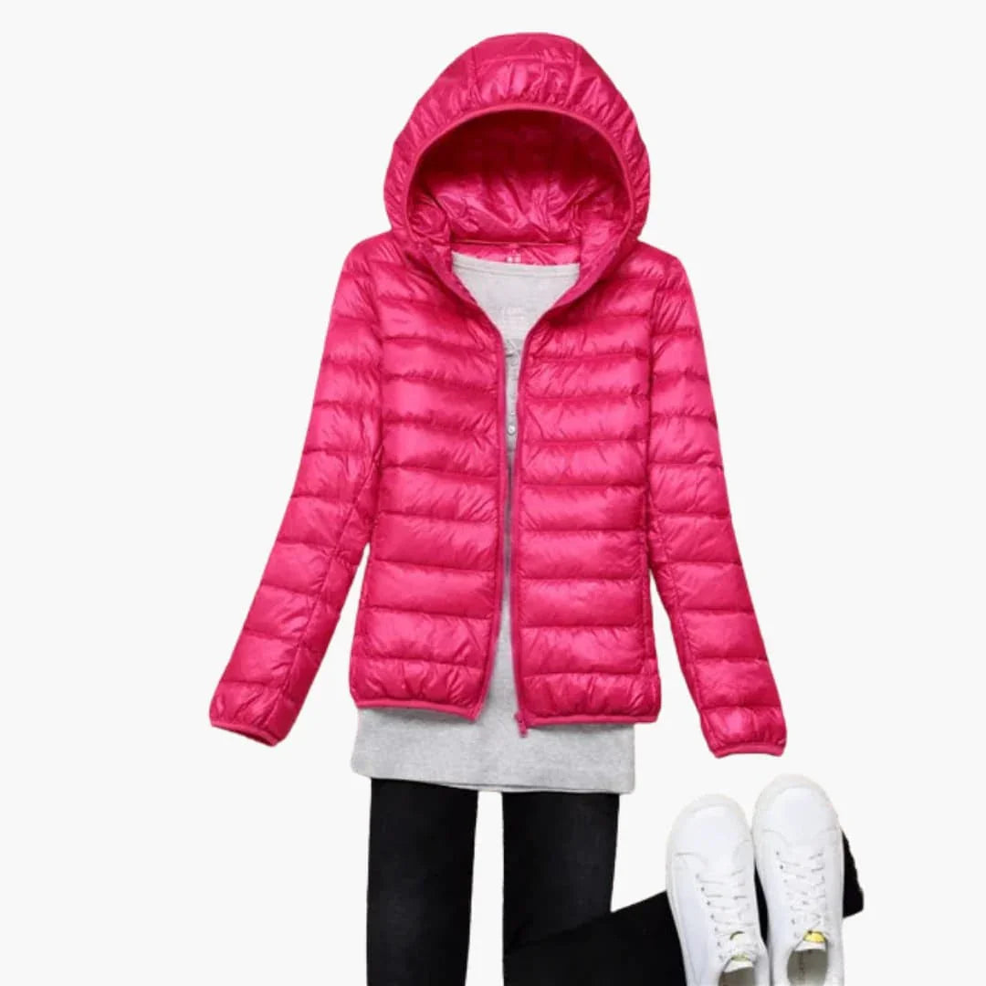 Women's Ultralight Hooded Down Jacket