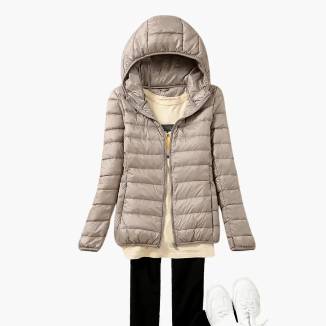 Women's Ultralight Hooded Down Jacket