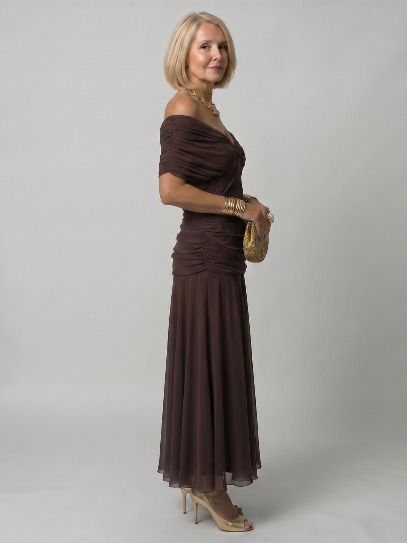 Women's V-Neck Maxi Dress