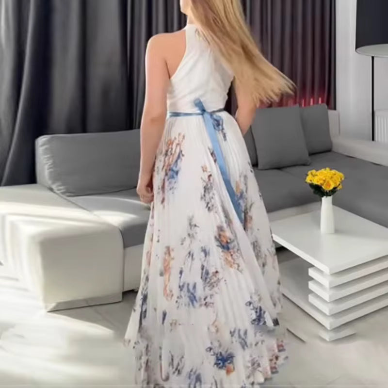 Women's V-Neck Maxi Dress